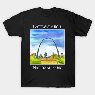 Gateway Arch National Park in St. Louis Missouri T-Shirt